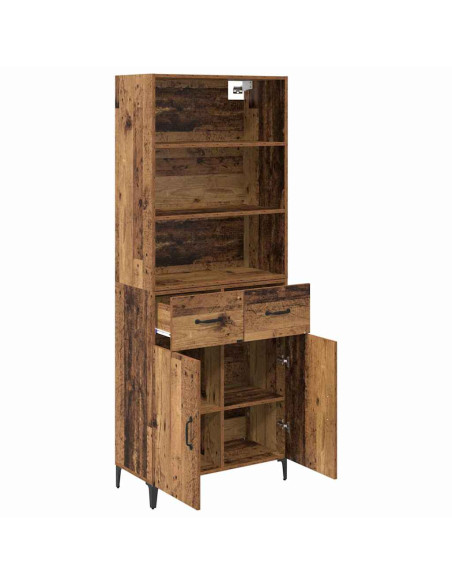 Credenza Legno vecchio 69,5 x 34 x 180 cm Legno multistrato