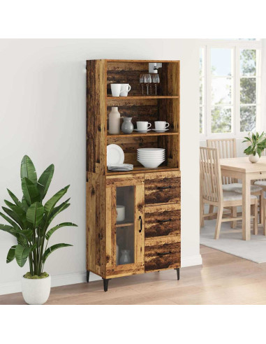 Credenza Legno vecchio 69,5 x 34 x 180 cm Legno multistrato