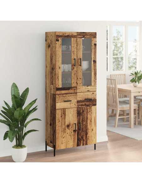 Credenza Legno vecchio 69,5 x 34 x 180 cm Legno multistrato