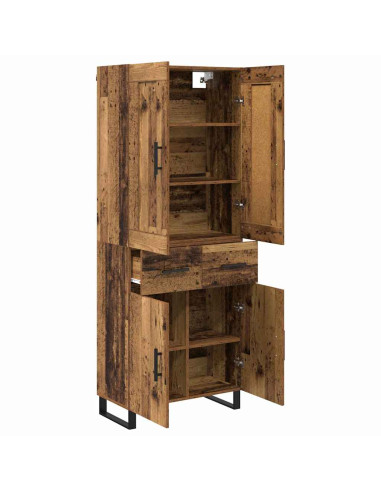 Credenza Legno vecchio 69,5 x 34 x 180 cm Legno multistrato