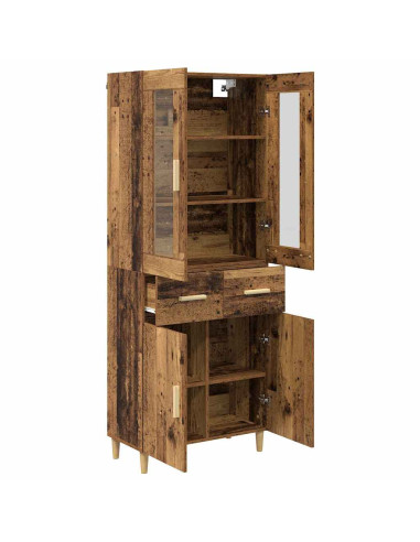 Credenza Legno vecchio 69,5 x 34 x 180 cm Legno multistrato