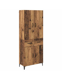 Credenza Legno vecchio 69,5 x 34 x 180 cm Legno multistrato 2