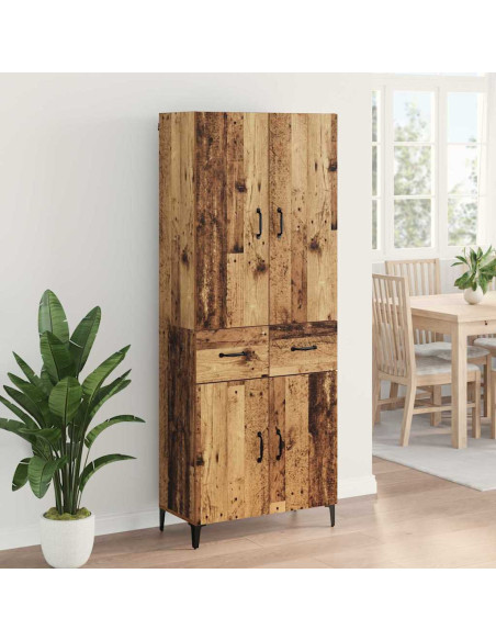 Credenza Legno vecchio 69,5 x 34 x 180 cm Legno multistrato