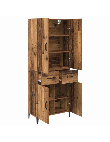 Credenza Legno vecchio 69,5 x 34 x 180 cm Legno multistrato