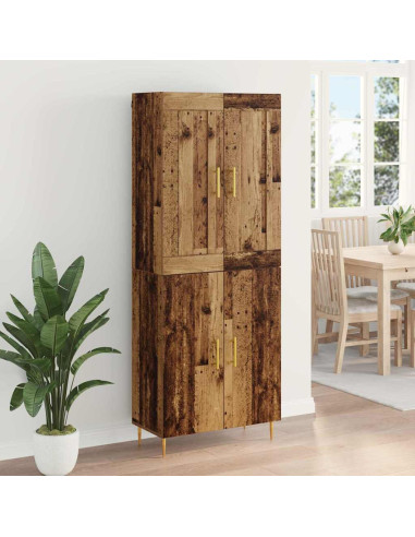 Credenza Legno vecchio 69,5 x 34 x 180 cm Legno multistrato