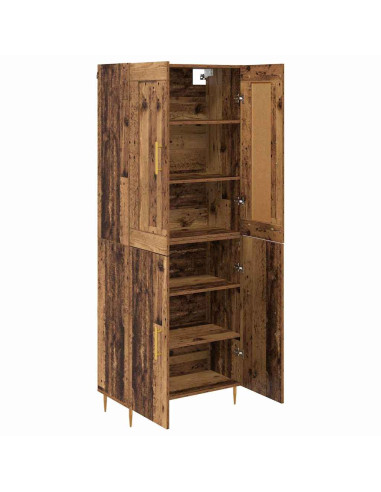 Credenza Legno vecchio 69,5 x 34 x 180 cm Legno multistrato
