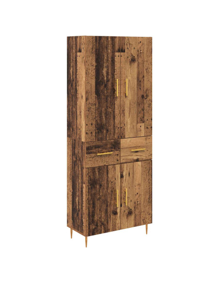 Credenza Legno vecchio 69,5 x 34 x 180 cm Legno multistrato