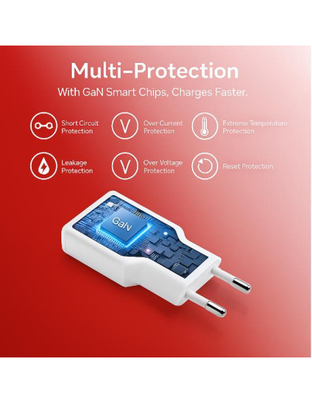 1-PORT 20W GAN SLIM USB-C PD