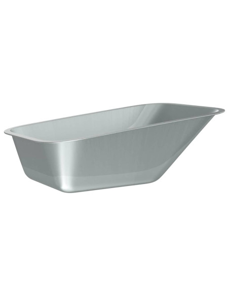 Sostituzione Vassoio Carriola Argento 88 x 60 x 32 cm Acciaio