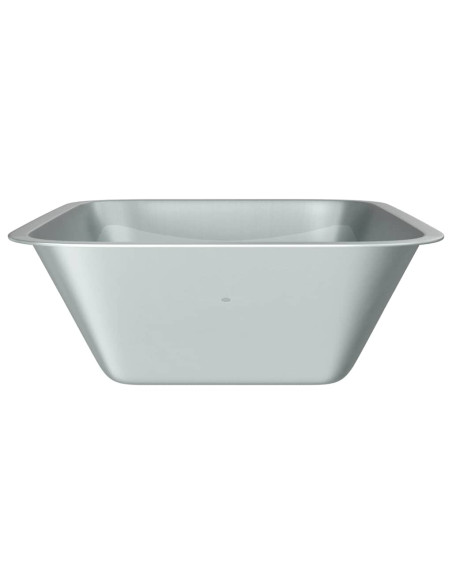 Sostituzione Vassoio Carriola Argento 88 x 60 x 32 cm Acciaio