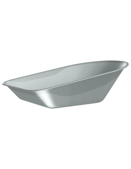 Sostituzione Vassoio Carriola Argento 90 x 63 x 28 cm Acciaio