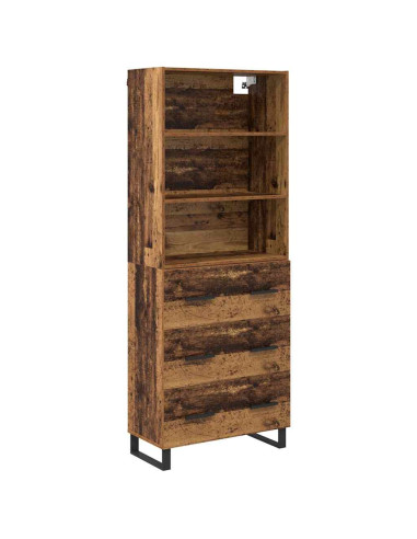 Credenza Legno vecchio 69,5 x 34 x 180 cm Legno multistrato