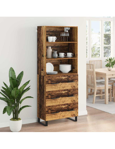 Credenza Legno vecchio 69,5 x 34 x 180 cm Legno multistrato