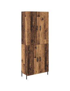 Credenza Legno vecchio 69,5 x 34 x 180 cm Legno multistrato 2
