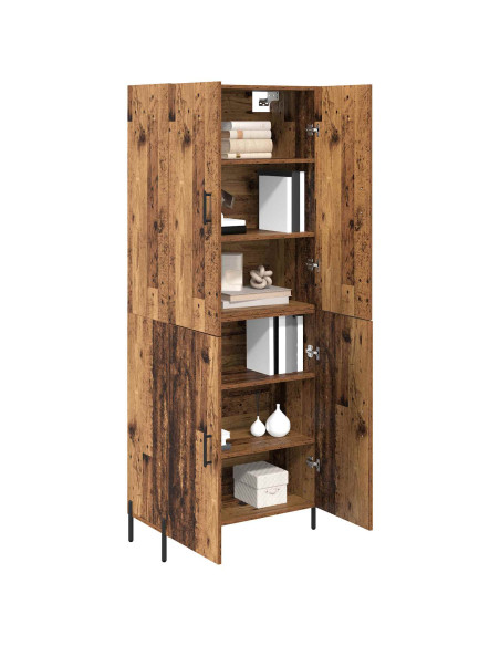 Credenza Legno vecchio 69,5 x 34 x 180 cm Legno multistrato