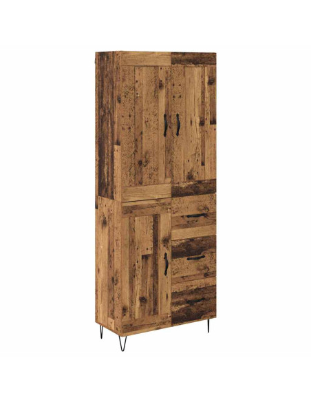 Credenza Legno vecchio 69,5 x 34 x 180 cm Legno multistrato