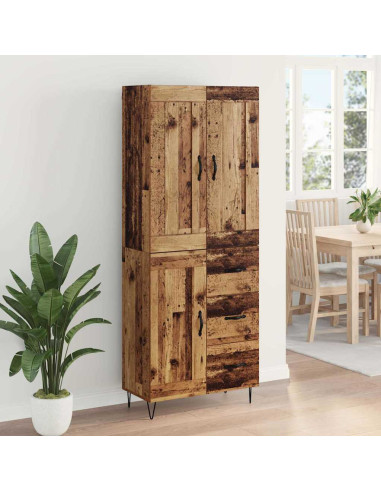 Credenza Legno vecchio 69,5 x 34 x 180 cm Legno multistrato