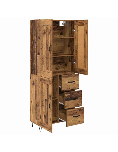 Credenza Legno vecchio 69,5 x 34 x 180 cm Legno multistrato