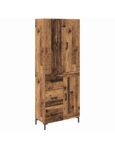 Credenza Legno vecchio 69,5 x 34 x 180 cm Legno multistrato 2