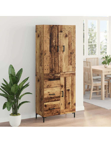 Credenza Legno vecchio 69,5 x 34 x 180 cm Legno multistrato
