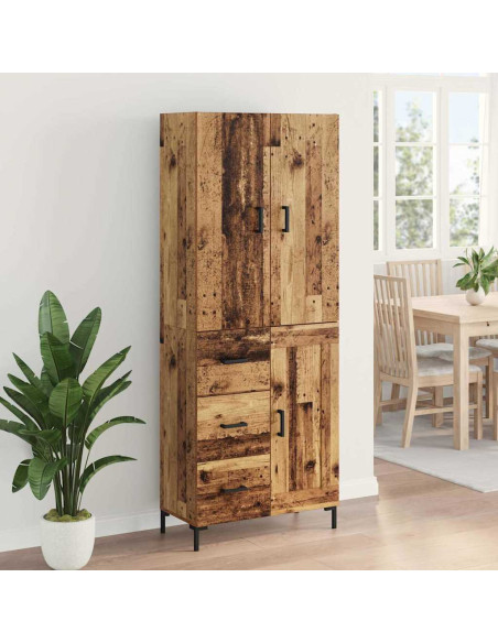 Credenza Legno vecchio 69,5 x 34 x 180 cm Legno multistrato