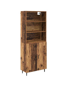 Credenza Legno vecchio 69,5 x 34 x 180 cm 2