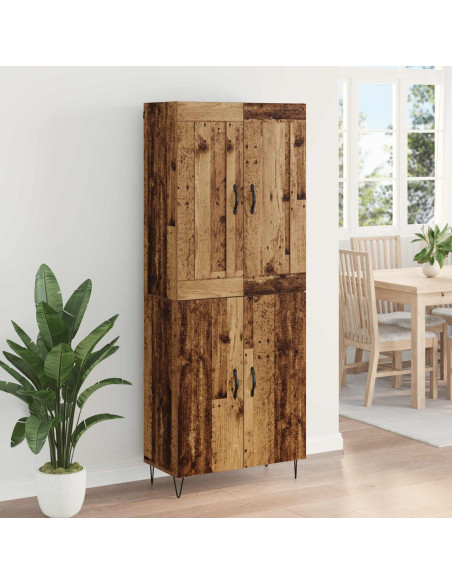 Credenza Legno vecchio 69,5 x 34 x 180 cm Legno multistrato