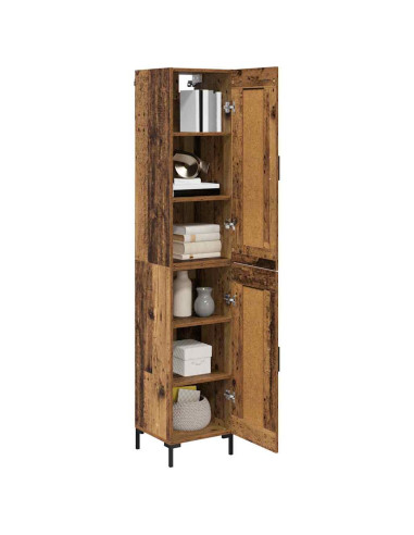 Credenza Legno vecchio 34,5 x 34 x 180 cm Legno multistrato