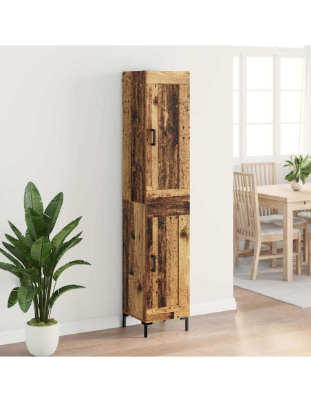 Credenza Legno vecchio 34,5 x 34 x 180 cm Legno multistrato