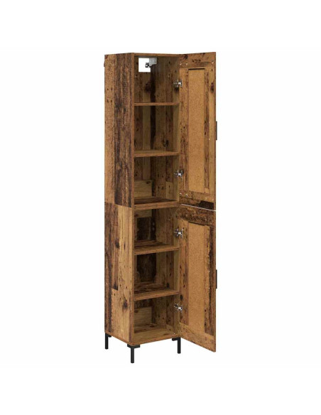 Credenza Legno vecchio 34,5 x 34 x 180 cm Legno multistrato