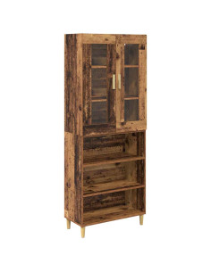 Credenza Legno vecchio 69,5 x 34 x 180 cm 2