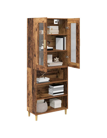Credenza Legno vecchio 69,5 x 34 x 180 cm
