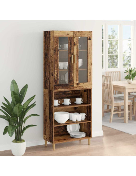 Credenza Legno vecchio 69,5 x 34 x 180 cm
