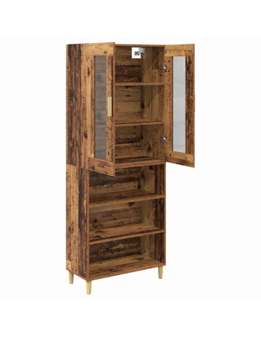 Credenza Legno vecchio 69,5 x 34 x 180 cm