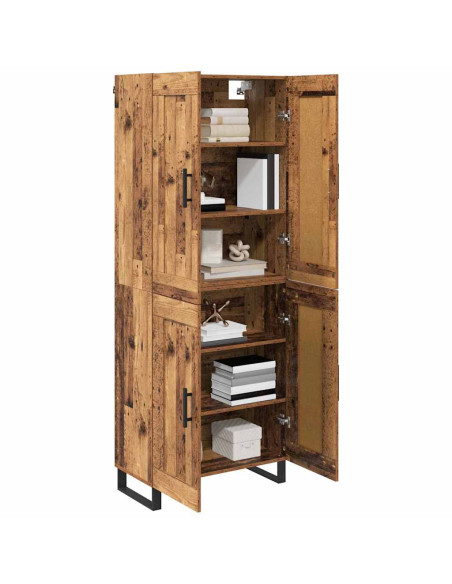 Credenza Legno vecchio 69,5 x 34 x 180 cm Legno multistrato