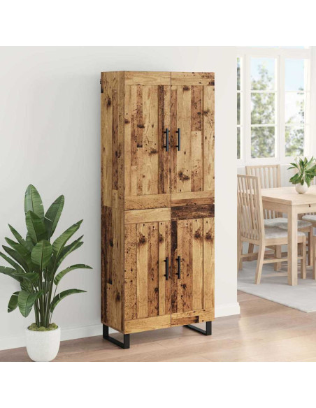Credenza Legno vecchio 69,5 x 34 x 180 cm Legno multistrato