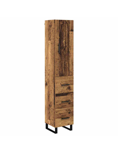 Credenza Legno vecchio 34,5 x 34 x 180 cm Legno multistrato