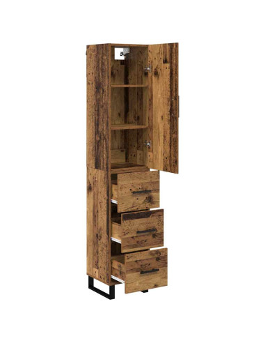 Credenza Legno vecchio 34,5 x 34 x 180 cm Legno multistrato