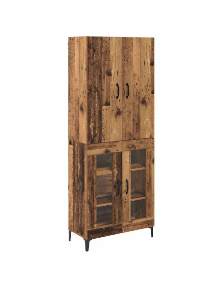 Credenza Legno vecchio 69,5 x 34 x 180 cm Legno multistrato