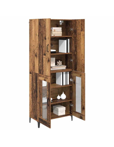 Credenza Legno vecchio 69,5 x 34 x 180 cm Legno multistrato
