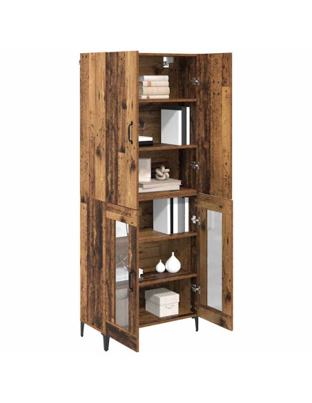 Credenza Legno vecchio 69,5 x 34 x 180 cm Legno multistrato