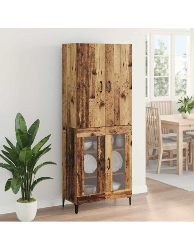 Credenza Legno vecchio 69,5 x 34 x 180 cm Legno multistrato