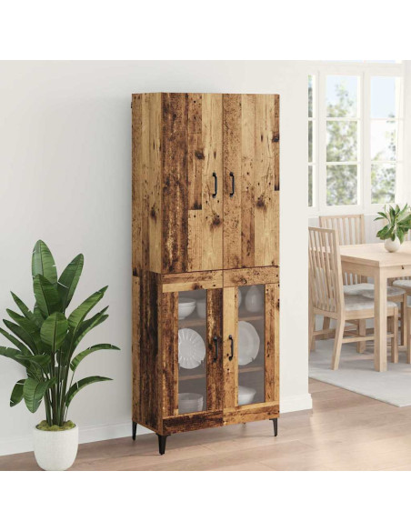 Credenza Legno vecchio 69,5 x 34 x 180 cm Legno multistrato