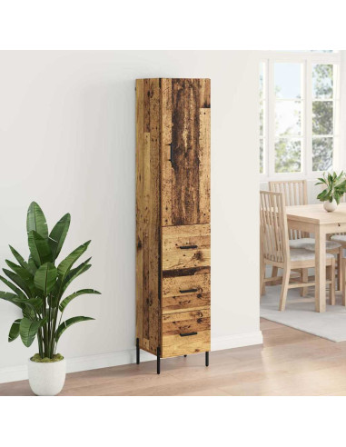 Credenza Legno vecchio 34,5 x 34 x 180 cm Legno multistrato