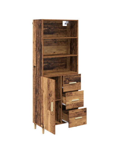 Credenza Legno vecchio 69,5 x 32,5 x 180 cm Legno multistrato