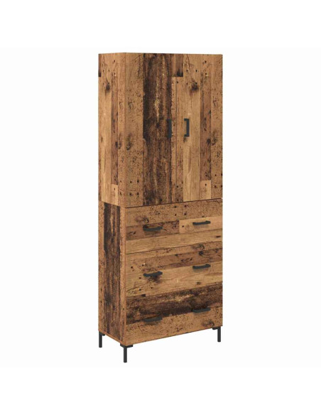 Credenza Legno vecchio 69,5 x 34 x 180 cm Legno multistrato