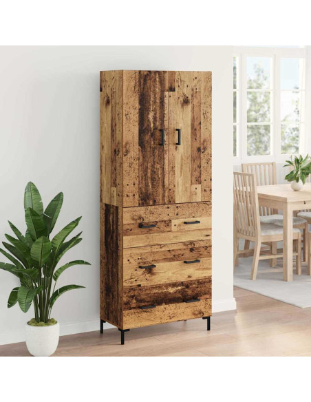 Credenza Legno vecchio 69,5 x 34 x 180 cm Legno multistrato