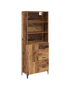 Credenza Legno vecchio 69,5 x 34 x 180 cm Legno multistrato 2