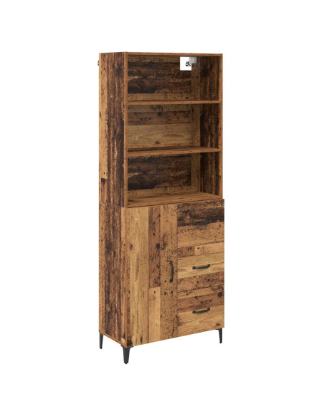 Credenza Legno vecchio 69,5 x 34 x 180 cm Legno multistrato