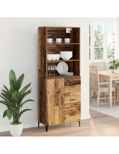 Credenza Legno vecchio 69,5 x 34 x 180 cm Legno multistrato